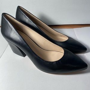 Botkier: Stella Black Leather Pumps